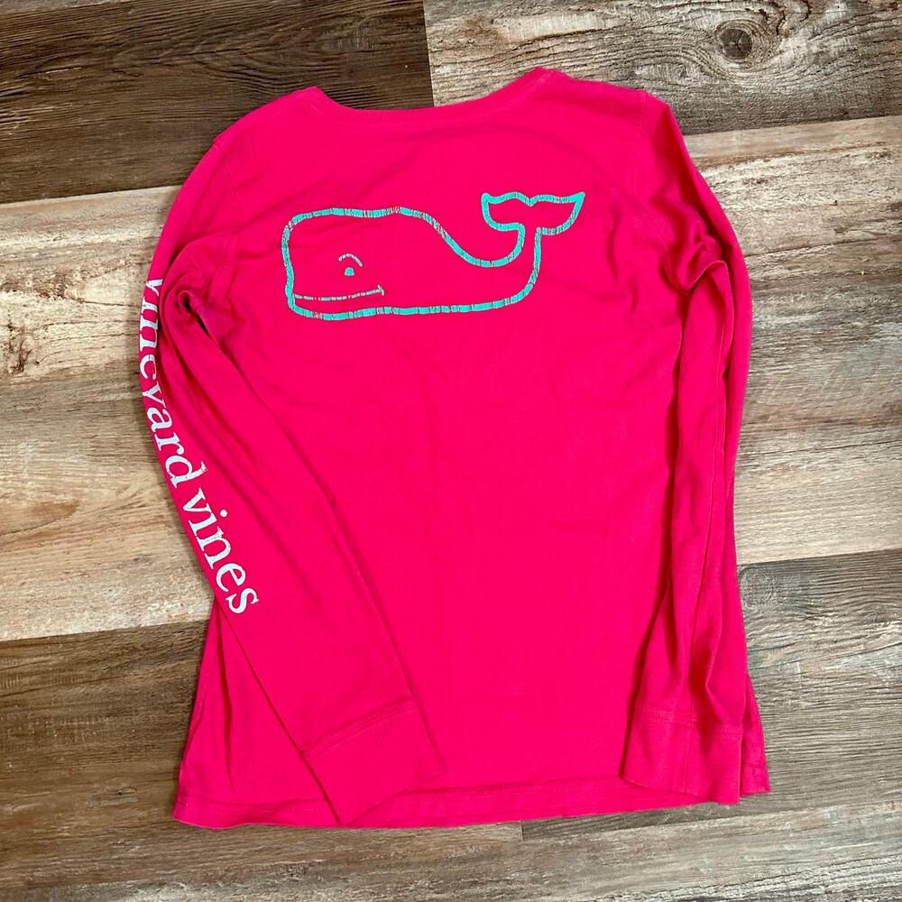 Vineyard Vines Whale Pocket longsleeve T women’s size XS